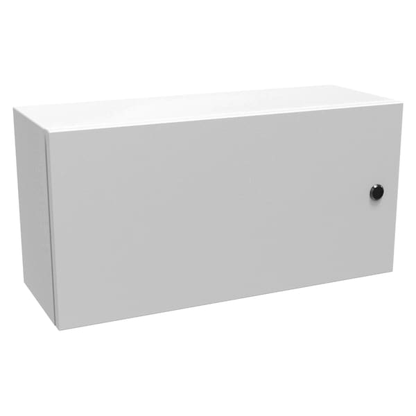 Hammond Slotted 1/4 Turn Latch Electrical Enclosures, 12 in H, 8 in D, 24 in W EN4SD12248LG - main